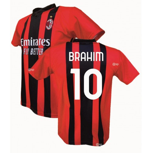Maglia Brahim 10 Ac Milan 2021/22  bimbo adulto replica ufficiale Autorizzata